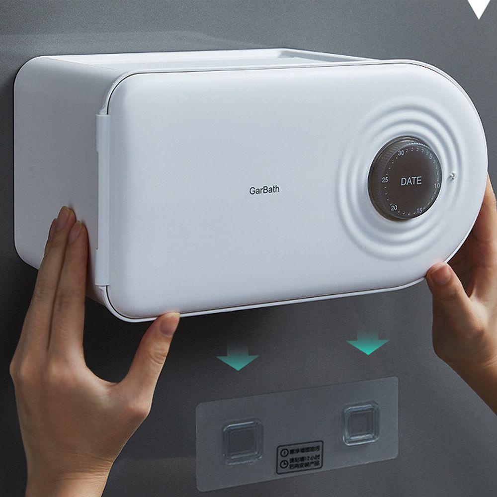 Giá Đỡ Cuộn Giấy Vệ Sinh Chống Nước Không Cần Đục Lỗ