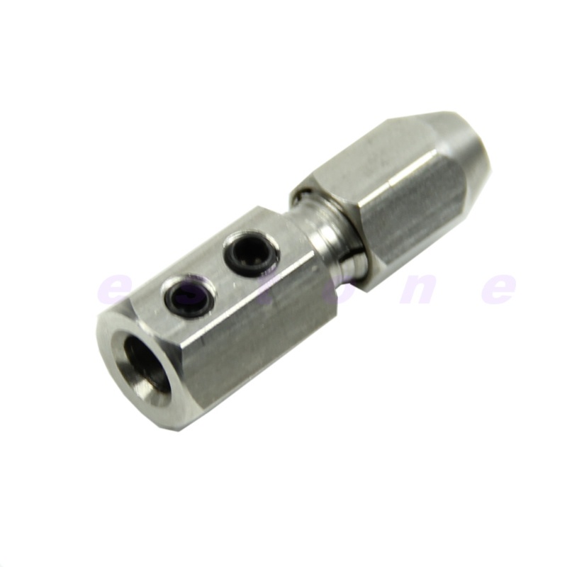 Khớp nối động cơ 5mm và dây cáp 4mm bằng thép không gỉ cho tàu thuyền RC