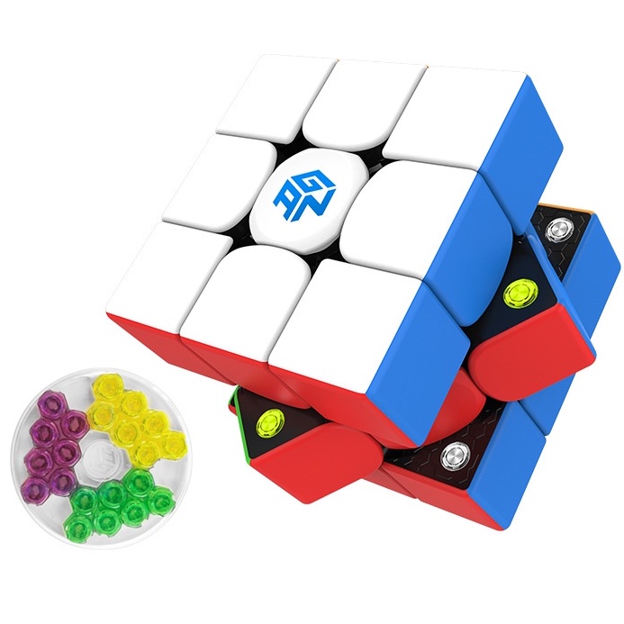 Rubik 3x3 Gan 356 RS Stickerless – Siêu Trơn, Cắt Góc Tốt – Cầm Chắc Chắn Màu Sắc Nét