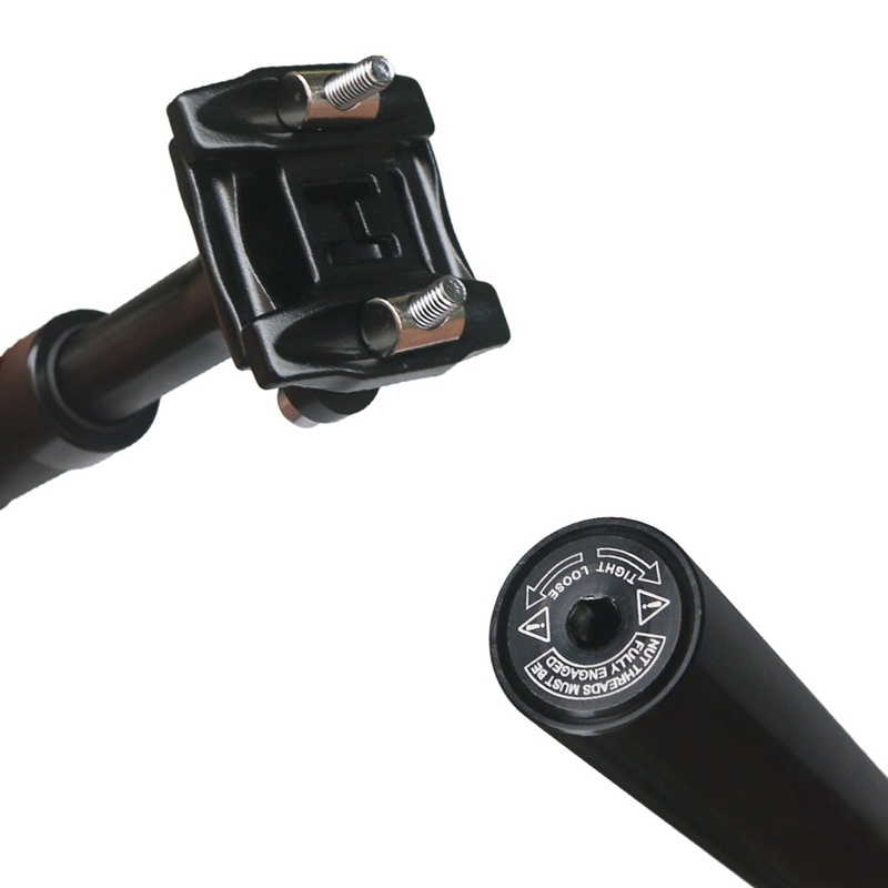 Thanh Cốt Yên Giảm Xóc 400mm 28.6mm Tùy Chỉnh Tiện Dụng Cho Xe Đạp