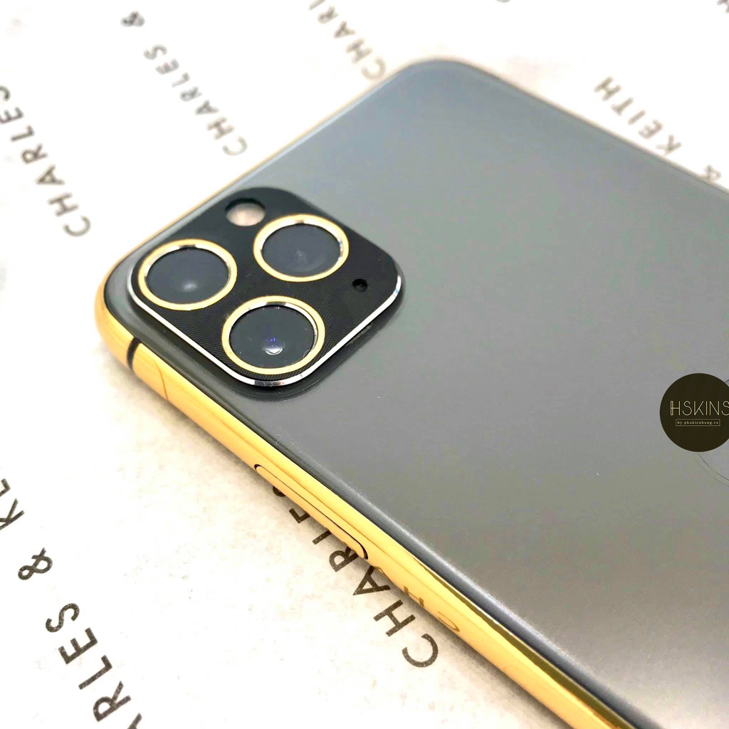 Combo 2 Bộ dán viền, logo, camera vàng gold iρhone 13 Pro Max / 13 Pro / 13 / 13 Mini / 12 Pro Max / 12 Pro / 12 / Mini