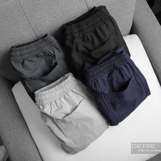 Quần jogger đũi
