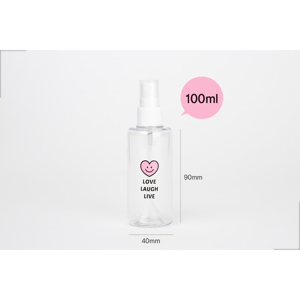 Chai Dạng Xịt ARTBOX Hàn Quốc 50ml Họa Tiết Trái Tim