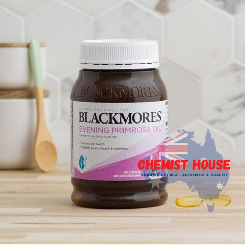 [Hàng Chuẩn ÚC] Blackmores Evening Primrose Oil - Viên uống tinh dầu hoa anh thảo 190 viên MẪU MỚI DATE 2023 | BigBuy360 - bigbuy360.vn