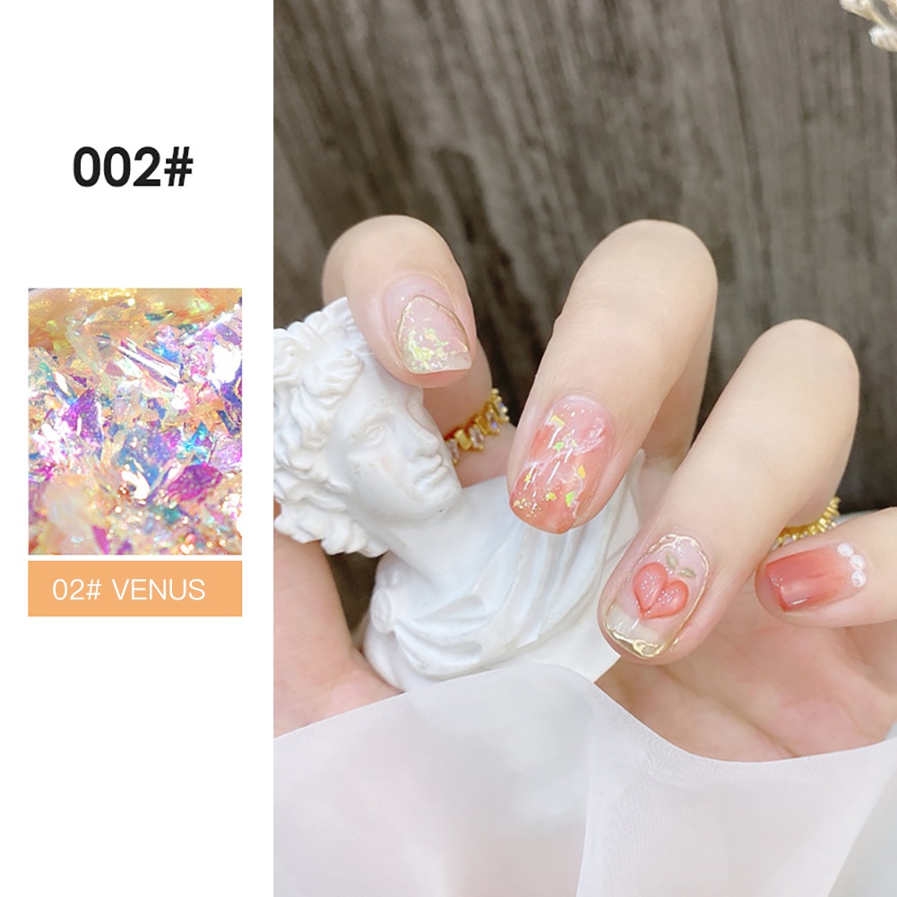 Bột đá mắt mèo ANNIES Edelweiss thổ cẩm nhiều màu sắc phân cực trang trí móng tay nghệ thuật