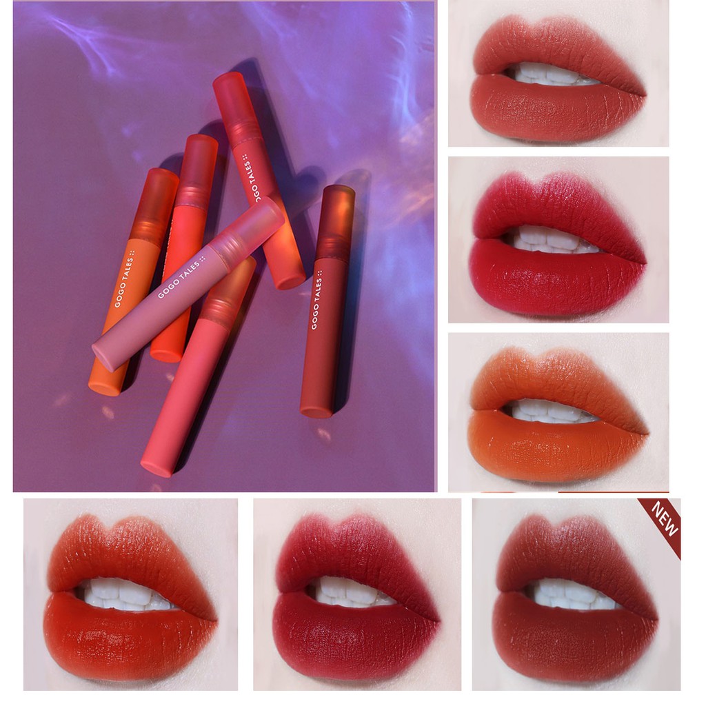 [ HOT NEW ] Son Kem Lì Mịn Môi GOGOTALES Air Velvet Lip Gloss GT163 [ GOGO TALES ] | Thế Giới Skin Care
