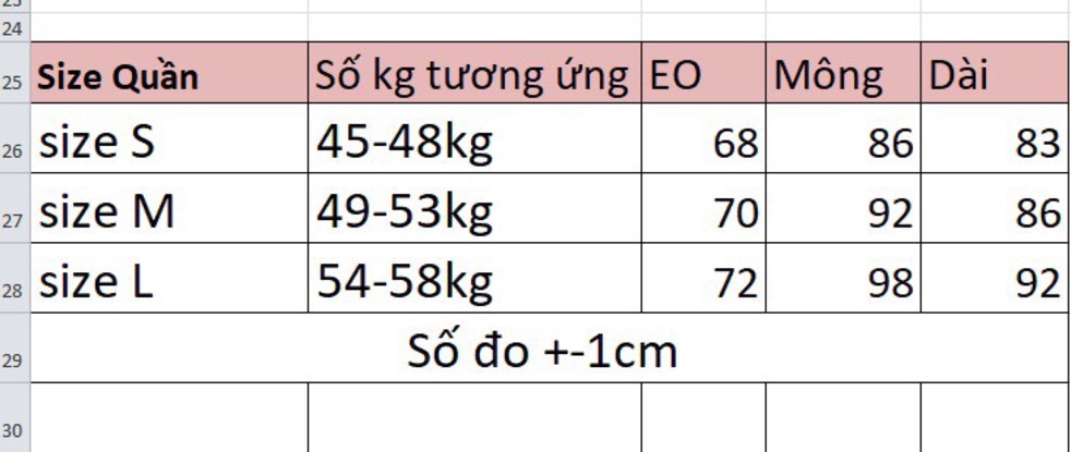 Quần baggy đai nữ BG342