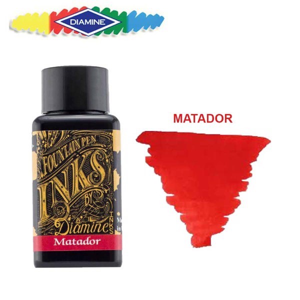 LỌ MỰC DIAMINE 30ML - NHÓM MÀU RED