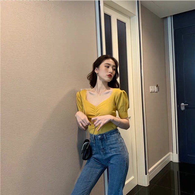 Áo len montoghi 5 màu xinh xắn | BigBuy360 - bigbuy360.vn