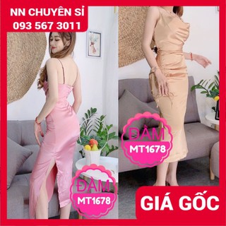 HÀNG CAO CẤP - ĐẦM BODY PHI LỤA 2 DÂY MT1678 ⚡ẢNH THẬT⚡ ĐẦM NỮ ĐI TIỆC SANG TRỌNG