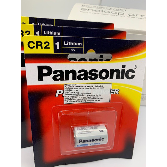 Pin CR2 Lithium 3V Vỉ 1 Viên