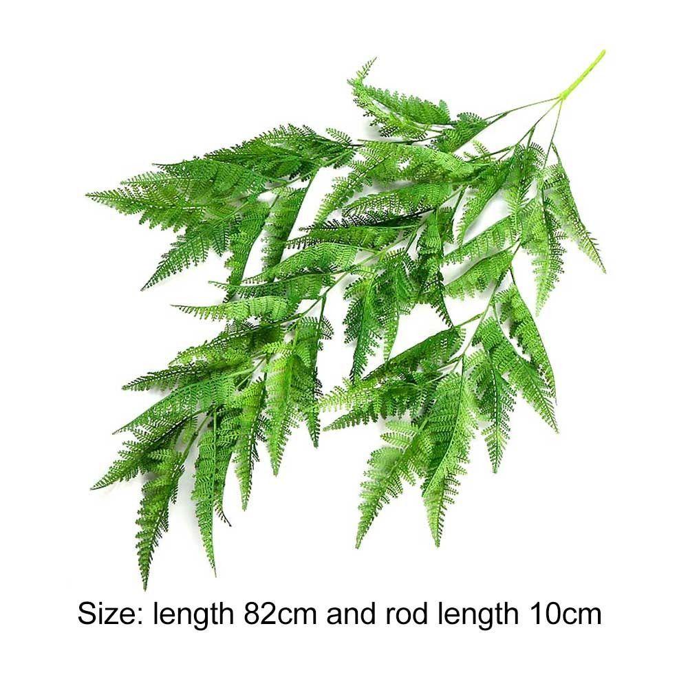 Nhánh Lá Dương Xỉ Nhân Tạo Sống Động Như Thật Dùng Trang Trí Nhà Cửa / Tiệc Tùng