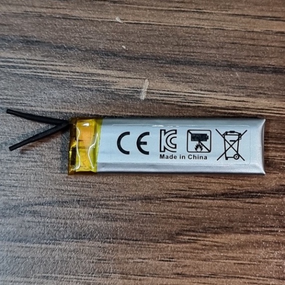 Pin LiPo 3.8v 230mAh Có Mạch Bảo Vệ 43x13x4.1MM Hãng AUCOPO Xuất Hàn chế pin headphone led - Shop Bảo Anh