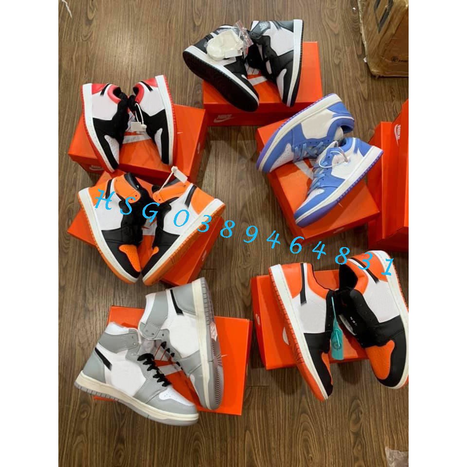 𝐒𝐢ê𝐮 𝐑ẻ[FREESHIP-full box + bill] Giày sneaker Giầy J cao nam nữ Hot Trend