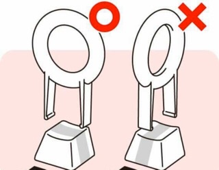 Gắp keycap (keycap puller) bằng nhựa
