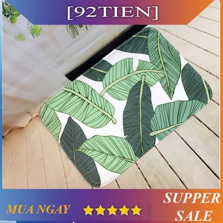 Thảm Lau Chân 3D Hình Lá Cây Siêu Thấm Hút T45779