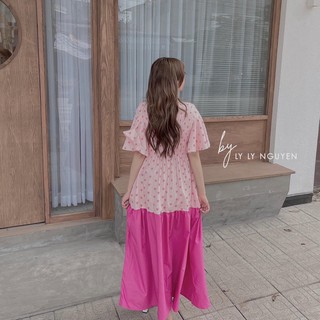 Váy Xoè Bi Hồng , TONGKHOCHITUE