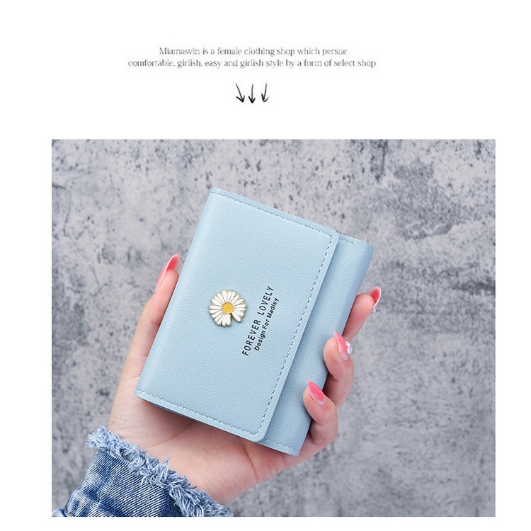 Ví cầm tay mini ngắn cute nhỏ gọn bỏ túi thời trang giá rẻ VI01 nl.store