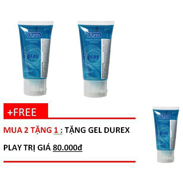 Combo o2 lọ gel Durex Play 50ml tặng ngay 1 lọ gel cùng loại - Shop Anh Thư 89