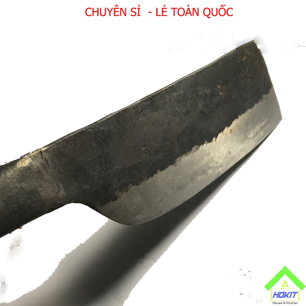 Dao Chặt Cán Thép nhíp xe Nga sắc bén(Dao vọ/Dao Phang) - Chặt đầm tay trọng lượng từ 700g - 900g