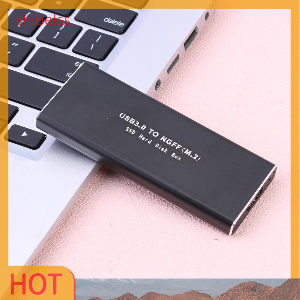 Hộp Đựng Ổ Cứng Di Động Shibelss Chuyển Đổi M.2 B-Key Sang Usb 3.0 Ssd | BigBuy360 - bigbuy360.vn
