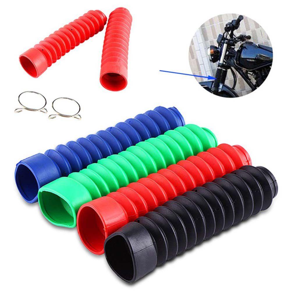 Vỏ Bọc Phuộc Trước Xe Máy Kèm Vòng Cao Su Chống Bụi Bẩn Tiện Dụng