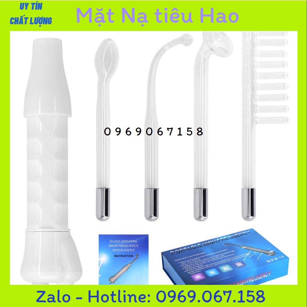 Máy điện tím sát khuẩn cầm tay sau nặn mụn dùng cho Spa TMV