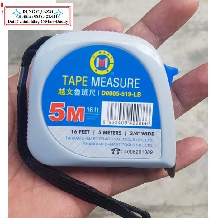 Thước lỗ ban Tiếng Việt 5x19mm D0005-519-LB C-MART