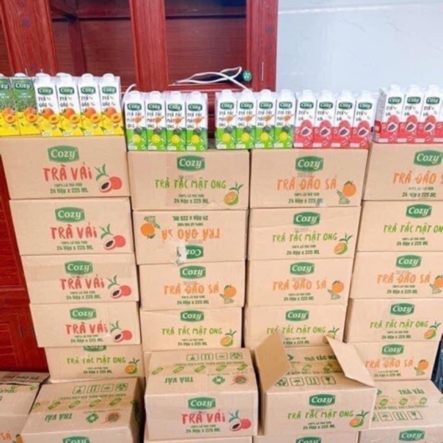 trà cozzy trái cây