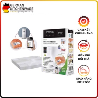 🇩🇪 hộp 50 túi hút chân không caso loại 20x30cm, 30x40cm túi đựng thực phẩm hàng chính hãng caso đức 🇩🇪