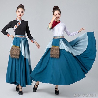 Bộ trang phục múa dân tộc tây tạng xinh xắn dành cho nữ