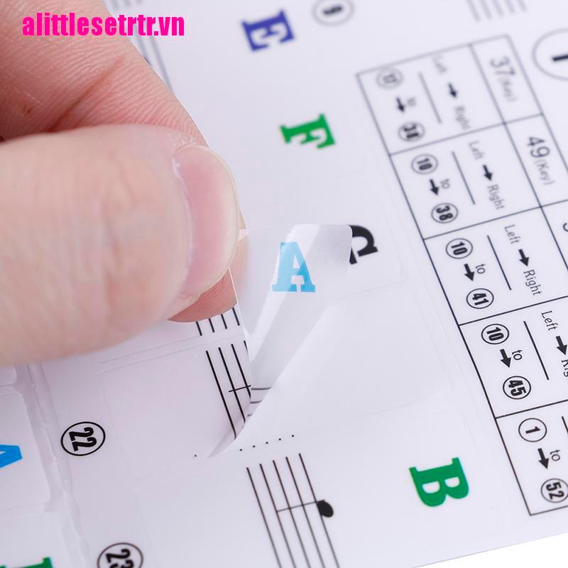 Nhãn Dán Tên Đàn Piano Điện Tử 54 61 88 Phím
