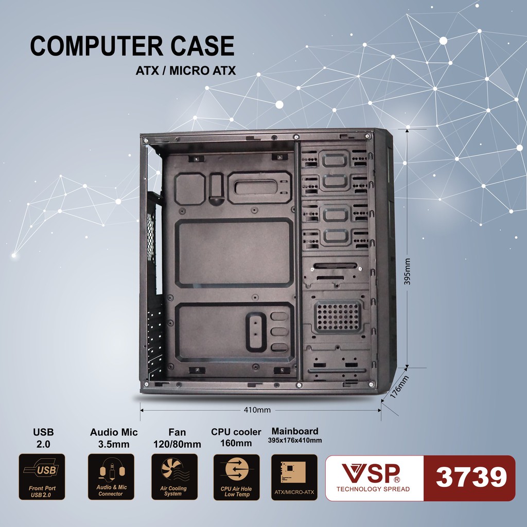 Vỏ case máy tính VSP 37xx các loại (3732/3733/3735/3736/3737/3738/3739/3706/3707)