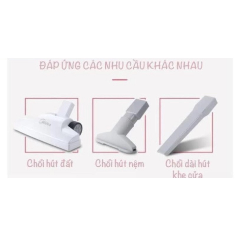 MÁY HÚT BỤI MIDEA LOẠI CẦM TAY SC681A CHÍNH HÃNG , CÔNG SUẤT 400W