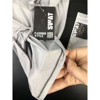 Khăn đa năng Swat thun lạnh mềm mịn vải co giãn 4 chiều màu xám