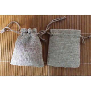 Set 10 túi vải bố dây rút tiện lợi