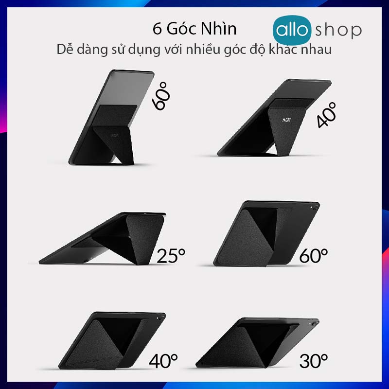 Giá Đỡ Máy Tính Bảng MOFT X Tablet Stand Siêu Mỏng, 6 Góc Độ Dễ Dàng Thay Đổi, Giá Đỡ Siêu Nhẹ, Sử Dụng Mọi Nơi