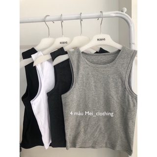[Ảnh thật/video] Áo coptop ba lỗ nữ/ áo ôm body basic ulzzang