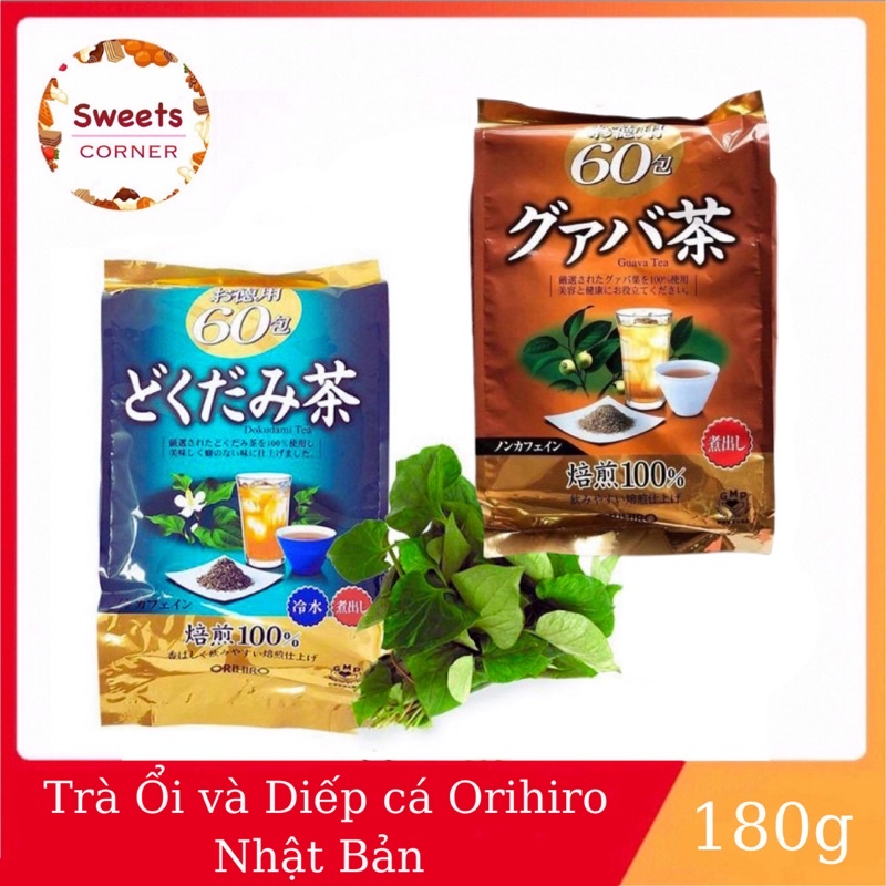 Trà Ổi Giảm Cân Orihiro Nhật Bản 180g (Date 2024)