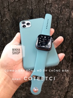 [Dây Đồng Hồ Seri 1 / 2 / 3 / 4 ] Cao Su Appple watch