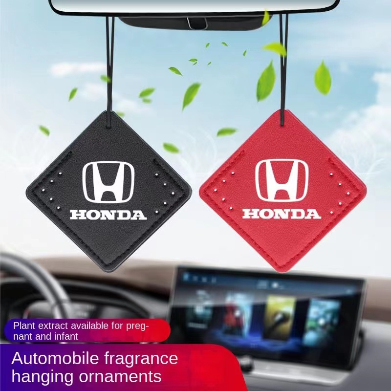 Bộ 4 Dây Treo Khuếch Tán Nước Hoa Trang Trí Nội Thất Xe Hơi Honda City Jazz Civic Crv Xrv Cam