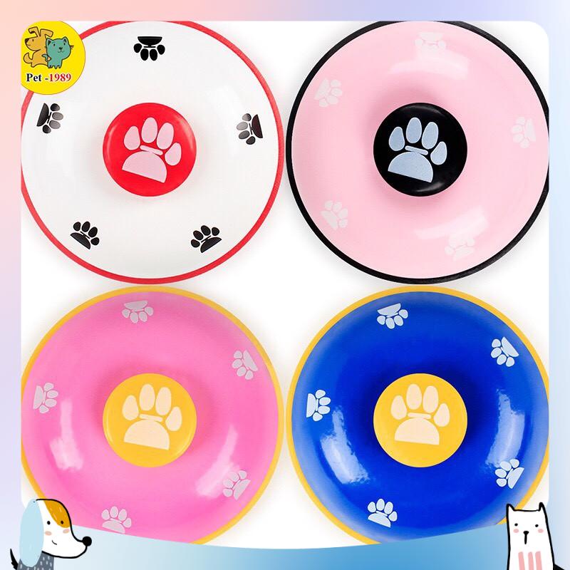 Đồ Chơi Chuông huấn luyện thú cưng chó mèo dạng nhấn họa tiết dấu chân Pet-1989