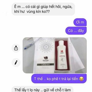 Dung dịch vs Lady care