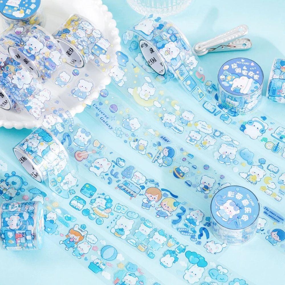 Băng Keo Dán Trang Trí Sổ Tay DIY Họa Tiết Dễ Thương