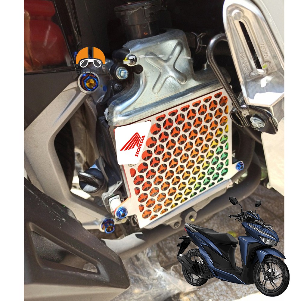 [CHÍNH HÃNG] Che Két Nước Vario 2018 Highlight Nhôm CNC 3 Màu