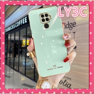 Ốp Điện Thoại Silicone Mềm Mạ Điện LY3C Cho Redmi Note 9 / Note 9 pro / Note 8 pro / Note 7 / Note 9s / Note 9 pro / Note 10 / Note 10 pro