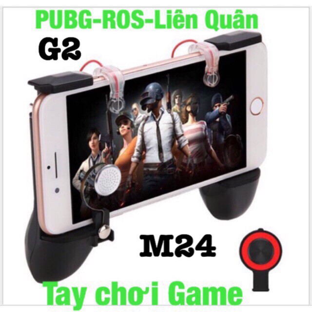 Joystick Nút Bán Súng Tay Cầm Chơi Game PUGB, SOS, Liên Quân M24,G2 - Hàng nhập khẩu