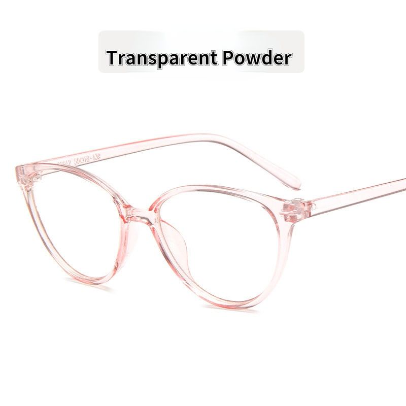 Mắt kính trong suốt phong cách Âu Mỹ thời trang