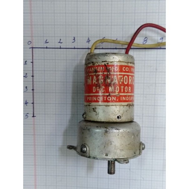 Motor quay chậm 24V / 0.656 PRM / 2.625 PRM