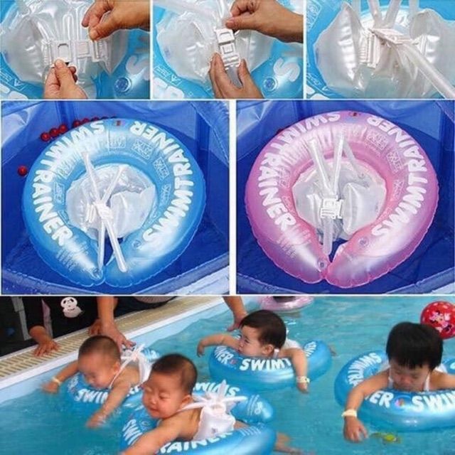 Phao bơi chống lật Swim trainer dành cho bé từ 5 tháng đến 3 tuổi | Đồ chơi giáo dục Bảo An
